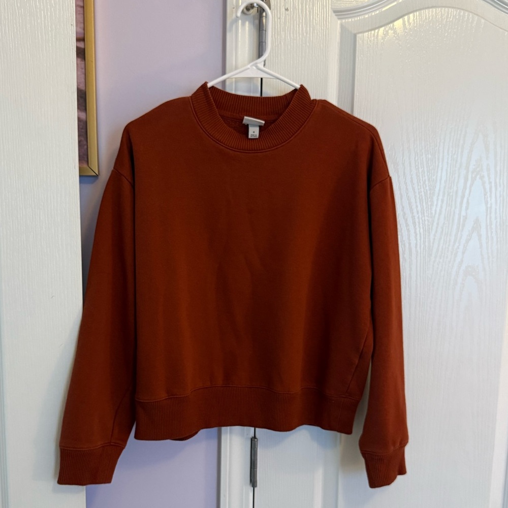 a new day Terracotta Pullover